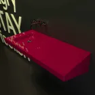 أثاث حمام مزود بحوض سرج مصنوع في إيطاليا Viadurini