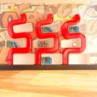 مكتبة حديثة Ser P صنع في إيطاليا Viadurini