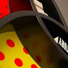 تصميم رف كتب الخشخاش صنع في إيطاليا Viadurini