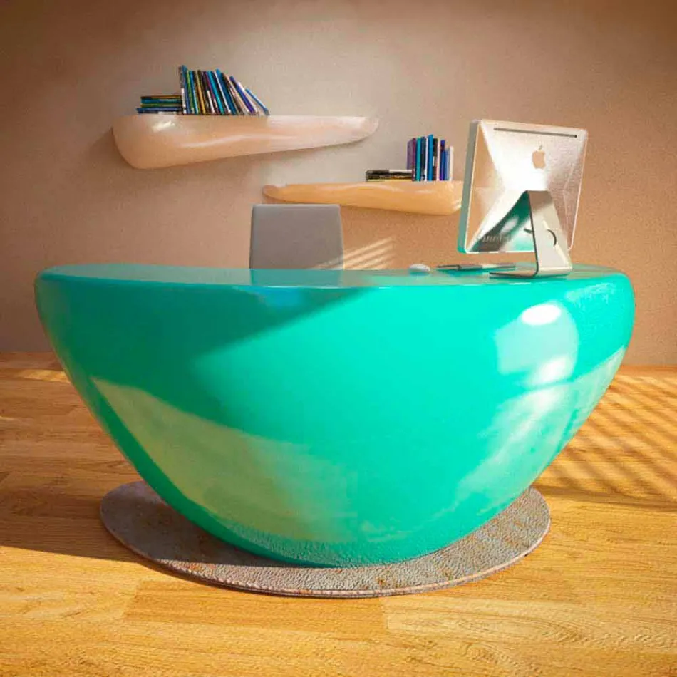 مكتب بوميرانج الحديث مصنوع في إيطاليا Viadurini