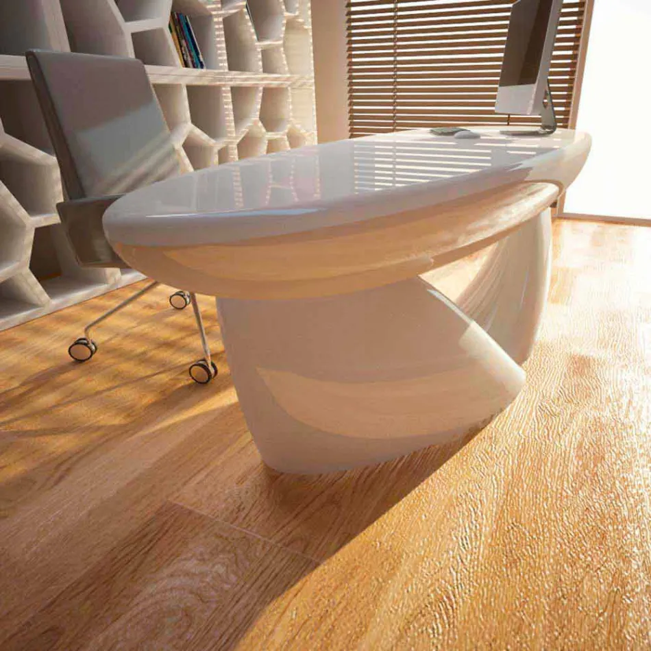 تصميم مكتب Softstone صنع في إيطاليا Viadurini