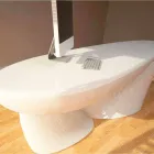 تصميم مكتب Softstone صنع في إيطاليا Viadurini