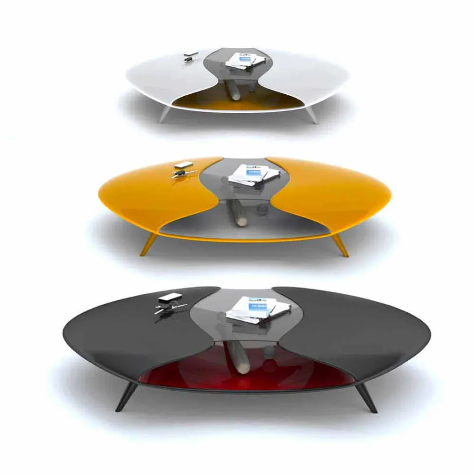 تصميم طاولة قهوة Alien صنع في إيطاليا Viadurini