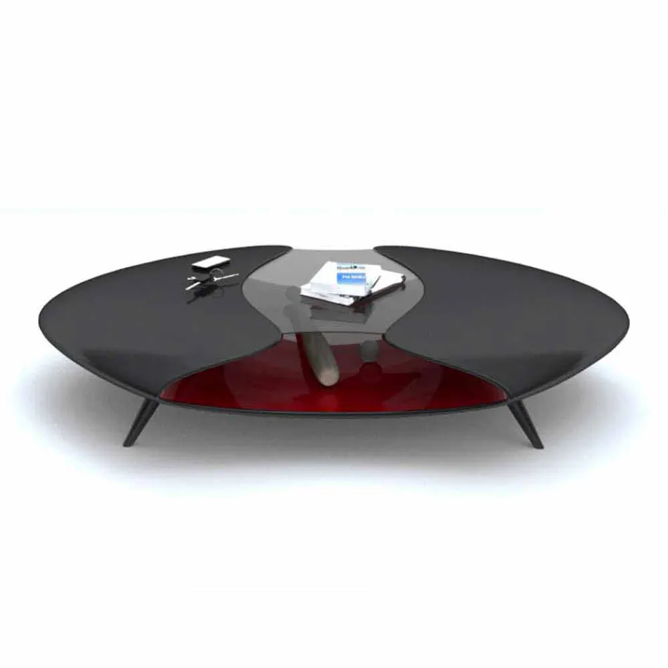 تصميم طاولة قهوة Alien صنع في إيطاليا Viadurini