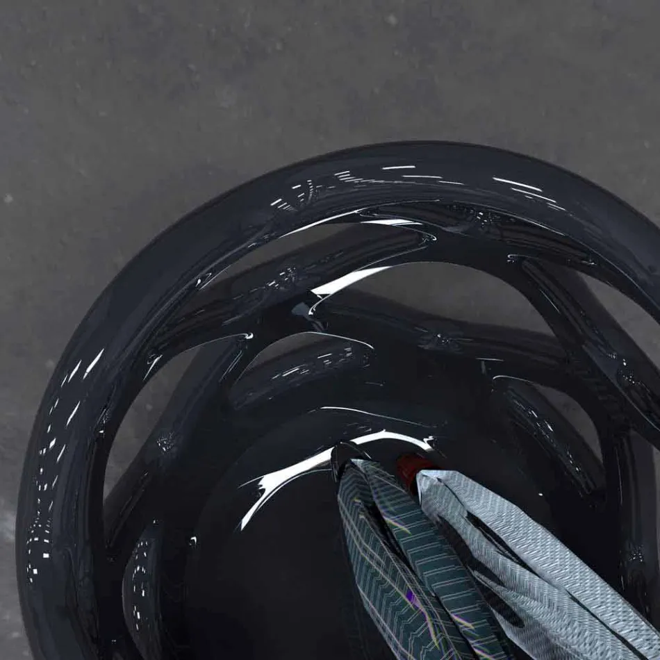 مظلة بتصميم عصري من كوليه، صنع في إيطاليا Viadurini