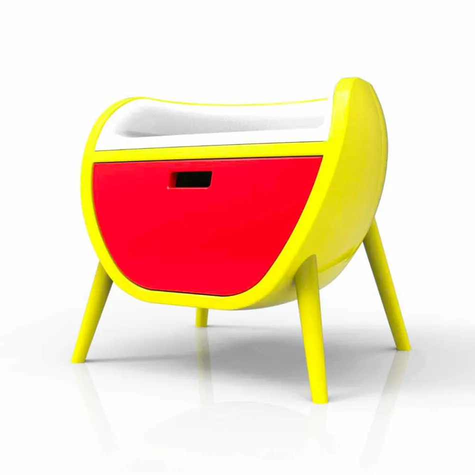 تصميم عصري بجانب السرير مصنوع في إيطاليا Viadurini