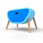 تصميم عصري بجانب السرير، Little Gauche، صنع في إيطاليا Viadurini