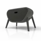 تصميم عصري بجانب السرير، Little Gauche، صنع في إيطاليا Viadurini