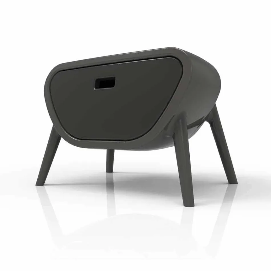 تصميم عصري بجانب السرير، Little Gauche، صنع في إيطاليا Viadurini