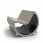 أريكة نوم مزدوجة بتصميم القمر المتأرجح، صنع في إيطاليا Viadurini