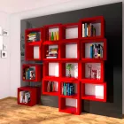 تصميم المكتبة Fra011 صنع في إيطاليا Viadurini