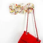 2 علاقة حائط ثلاثية بتصميم مشبك من زجاج شبكي ملون - فريدي Viadurini