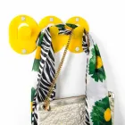 2 علاقة حائط ثلاثية بتصميم مشبك من زجاج شبكي ملون - فريدي Viadurini