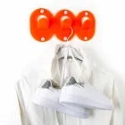 2 علاقة حائط ثلاثية بتصميم مشبك من زجاج شبكي ملون - فريدي Viadurini