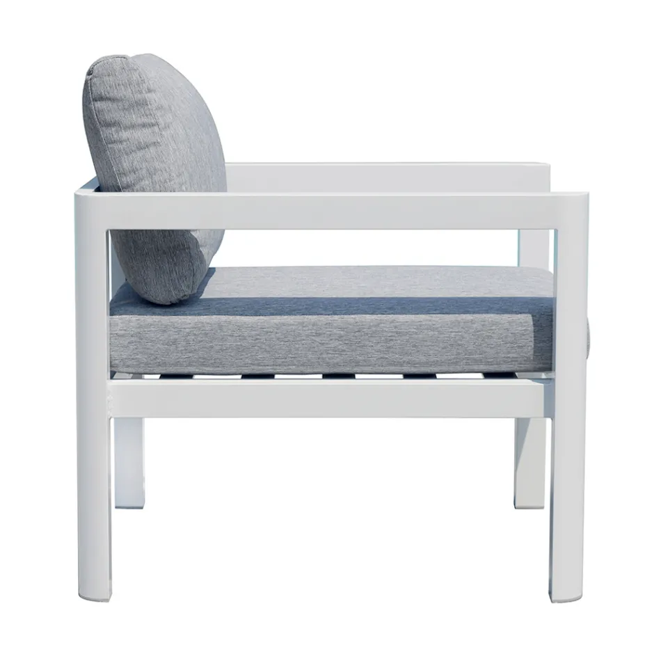 كرسيان خارجيان مصنوعان من الألومنيوم والبوليستر - ميكي ماوس Viadurini