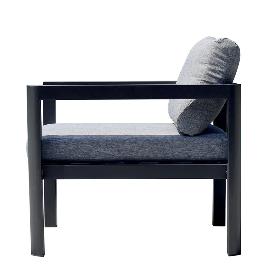 كرسيان خارجيان مصنوعان من الألومنيوم والبوليستر - ميكي ماوس Viadurini