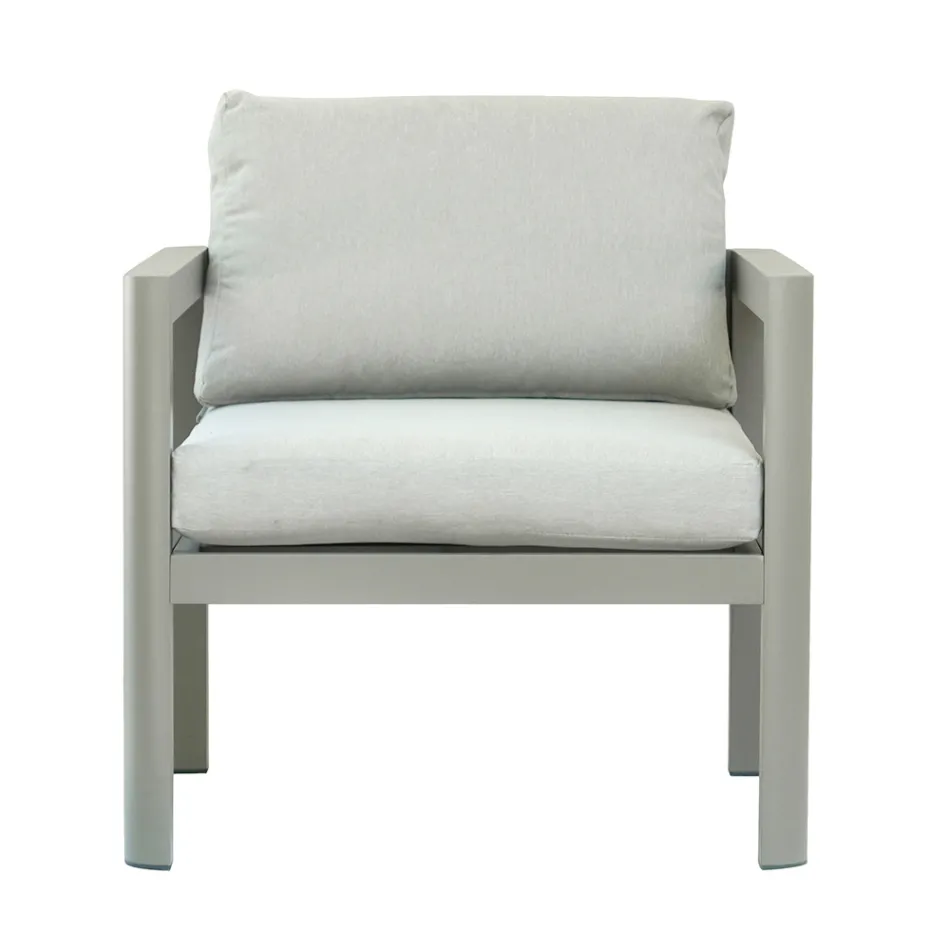 كرسيان خارجيان مصنوعان من الألومنيوم والبوليستر - ميكي ماوس Viadurini