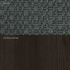 4 كراسي طعام من خشب الدردار الصلب والقماش، صنع في إيطاليا - سولو Viadurini