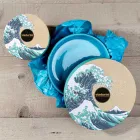 إكسسوارات الحمام العصرية المصنوعة من الطين الأزرق في إيطاليا - أنتونيلا Viadurini