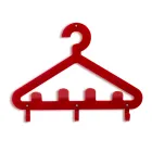 علاقة ملابس حائطية قابلة لإعادة التدوير من زجاج شبكي، قطعتان - تيرينو Viadurini