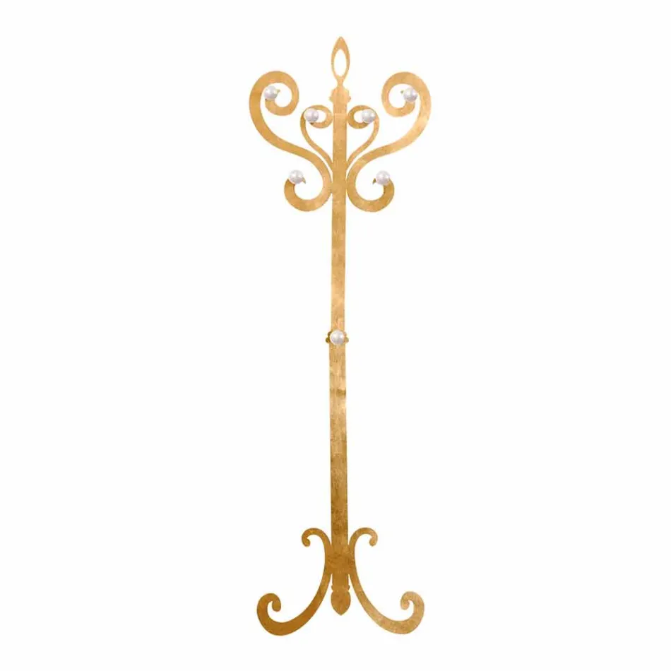 شماعة حائط بتصميم عصري من الحديد الملون، صنع في إيطاليا - توريس Viadurini