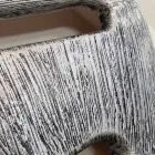 تصميم معلق حائط مزخرف يدويًا بأوراق فضية من هولت Viadurini