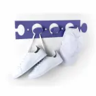 علاقة معطف حائط بتصميم ثلاثي الألوان من زجاج شبكي - قطعتان - فراتاك Viadurini