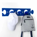 علاقة معطف حائط بتصميم ثلاثي الألوان من زجاج شبكي - قطعتان - فراتاك Viadurini