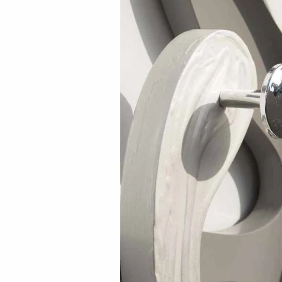 شماعة معاطف مصممة بتأثير عرق اللؤلؤ من كوري Viadurini