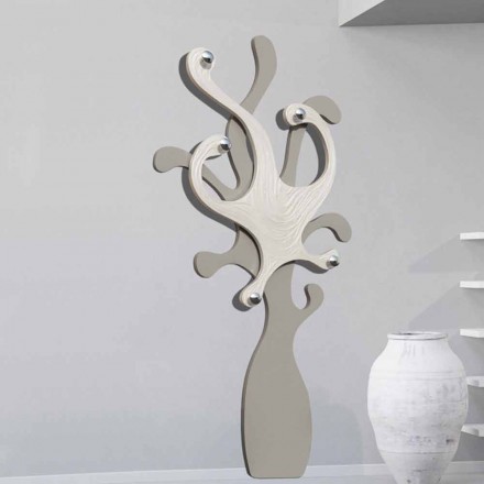 شماعة معاطف مصممة بتأثير عرق اللؤلؤ من كوري Viadurini