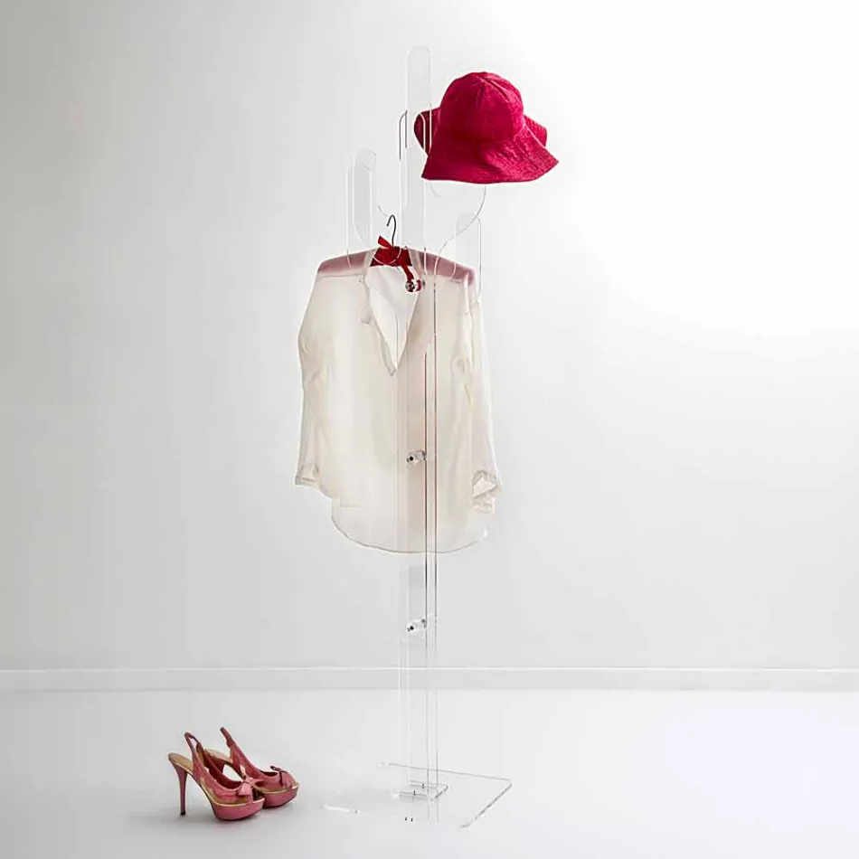 طلاء أرضي بتصميم شفاف معاصر من كاكتوس، صنع في إيطاليا Viadurini