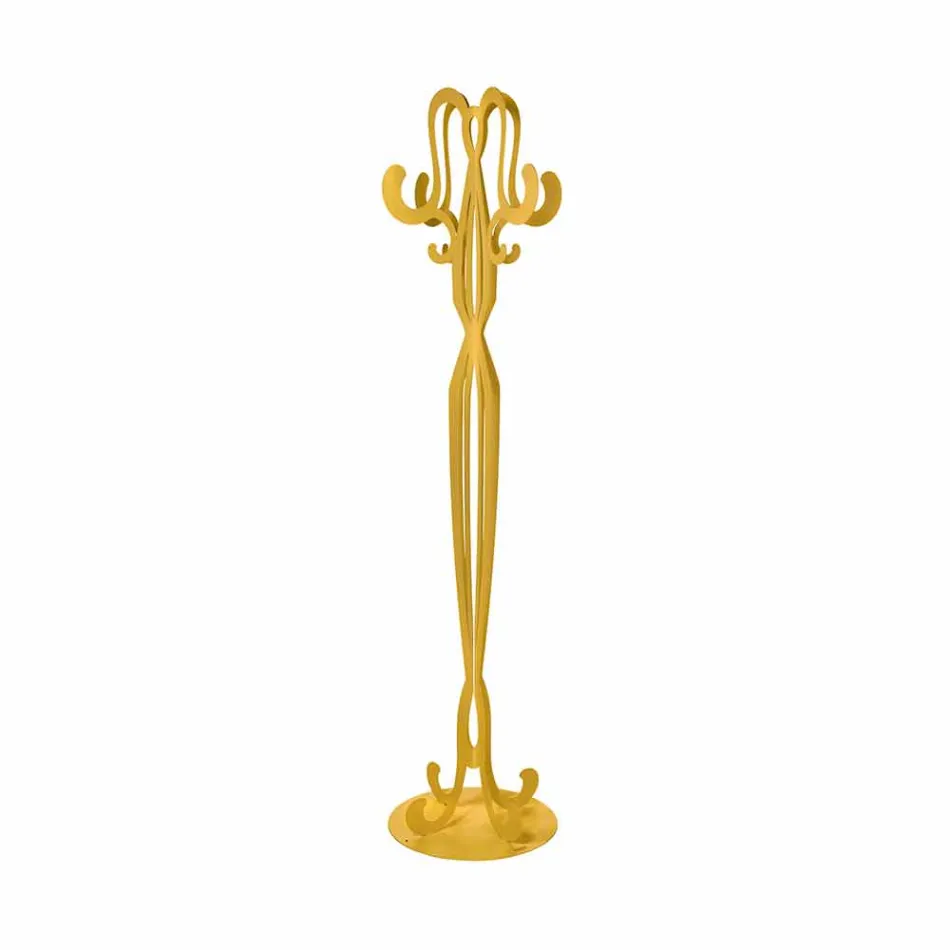 علاقة ملابس أرضية بتصميم إيطالي مكونة من ثمانية عشر خطافًا - جيونوني Viadurini