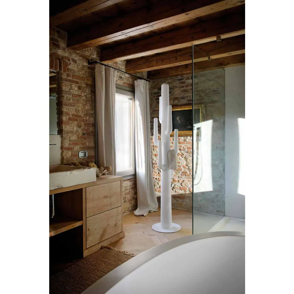 حامل معاطف بتصميم من البولي إيثيلين الملون، صنع في إيطاليا - زاستور Viadurini