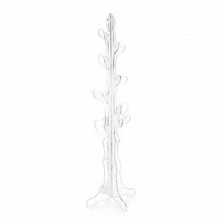 علاقة ملابس أرضية بتصميم زجاج شبكي شفاف للمدخل - Alibi Viadurini