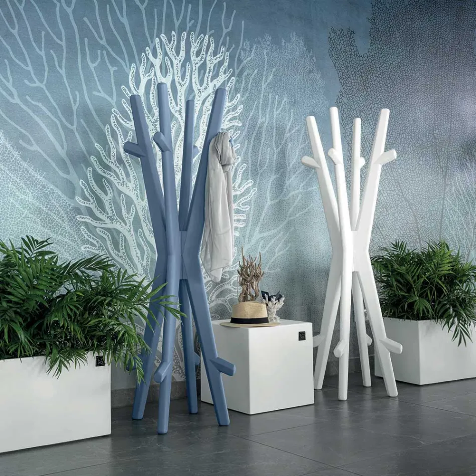 حامل معاطف من البولي إيثيلين الملون صنع في إيطاليا - بيتي Viadurini