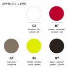 حامل معاطف على شكل شجرة بتصميم من البولي إيثيلين، صنع في إيطاليا - أولديا Viadurini