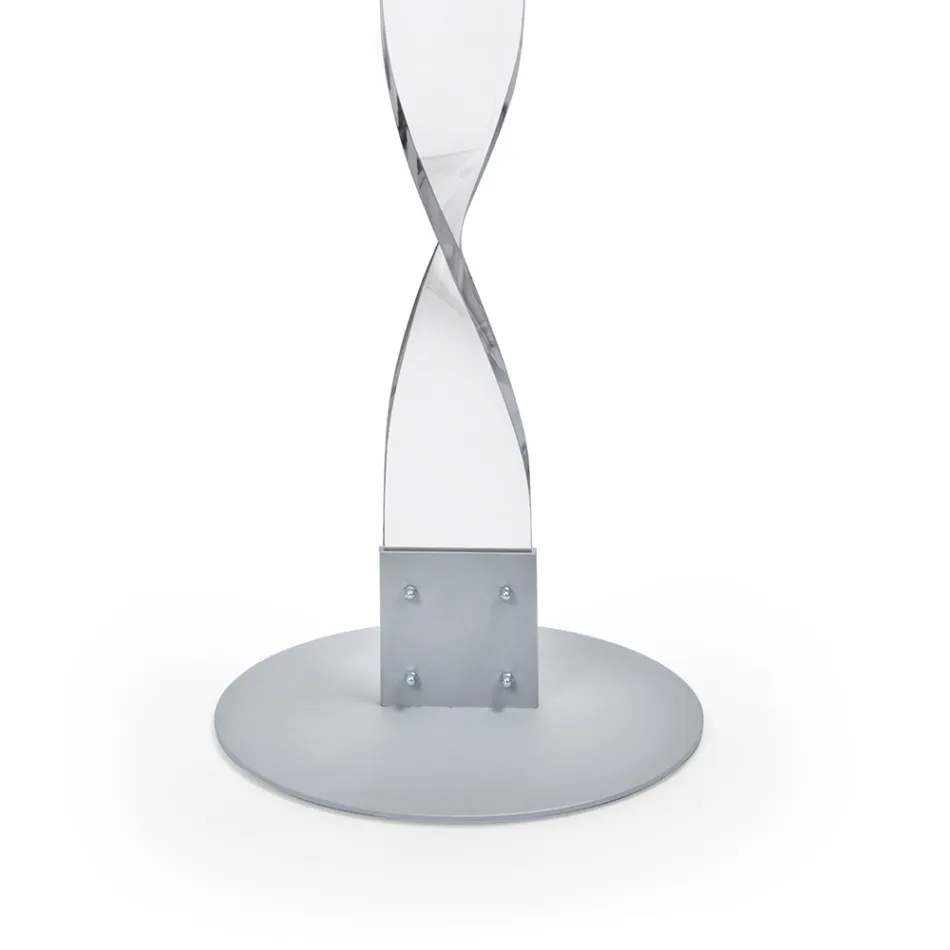 شماعة معطف من كريستال أكريليك PMMA النقي صنع في إيطاليا - ليلو Viadurini