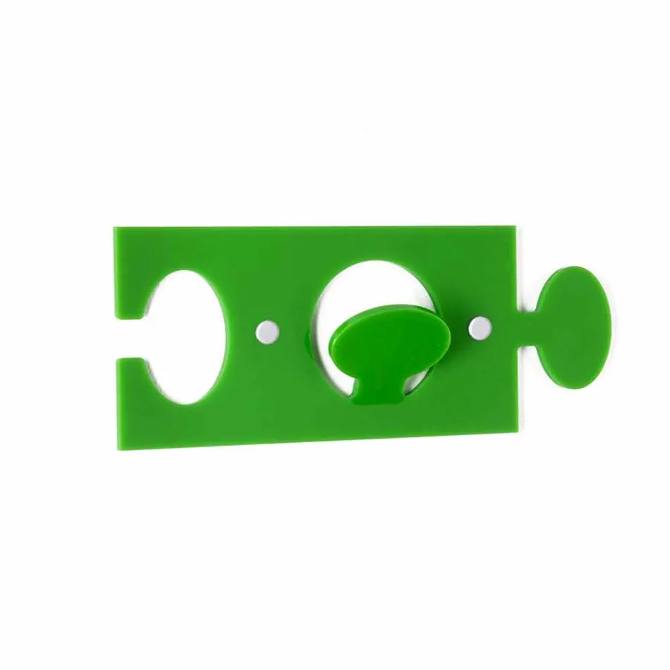 شماعات حائط من زجاج شبكي ملون بتصميم فردي - 4 قطع - فراتاك Viadurini