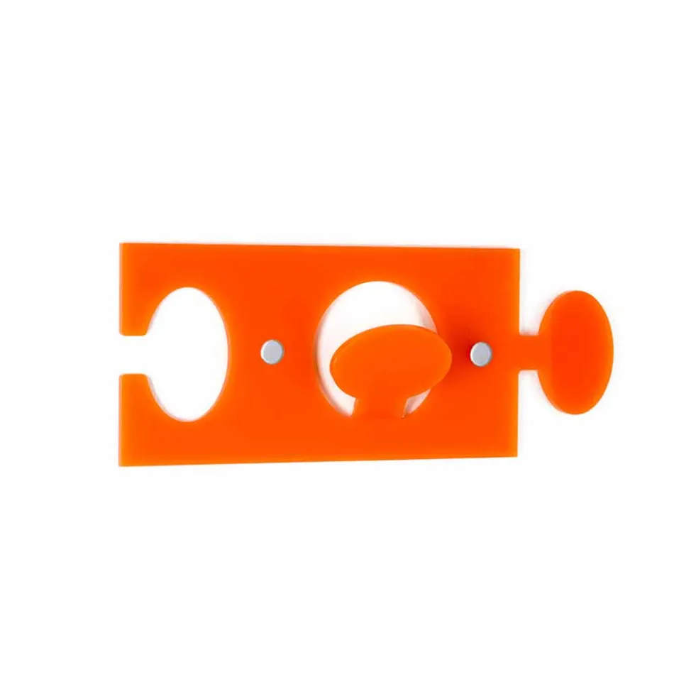 شماعات حائط من زجاج شبكي ملون بتصميم فردي - 4 قطع - فراتاك Viadurini