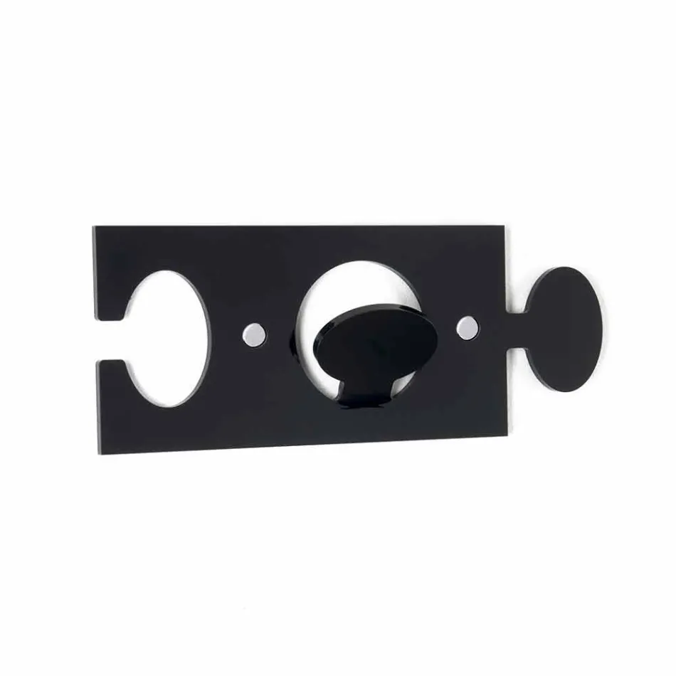 شماعات حائط من زجاج شبكي ملون بتصميم فردي - 4 قطع - فراتاك Viadurini