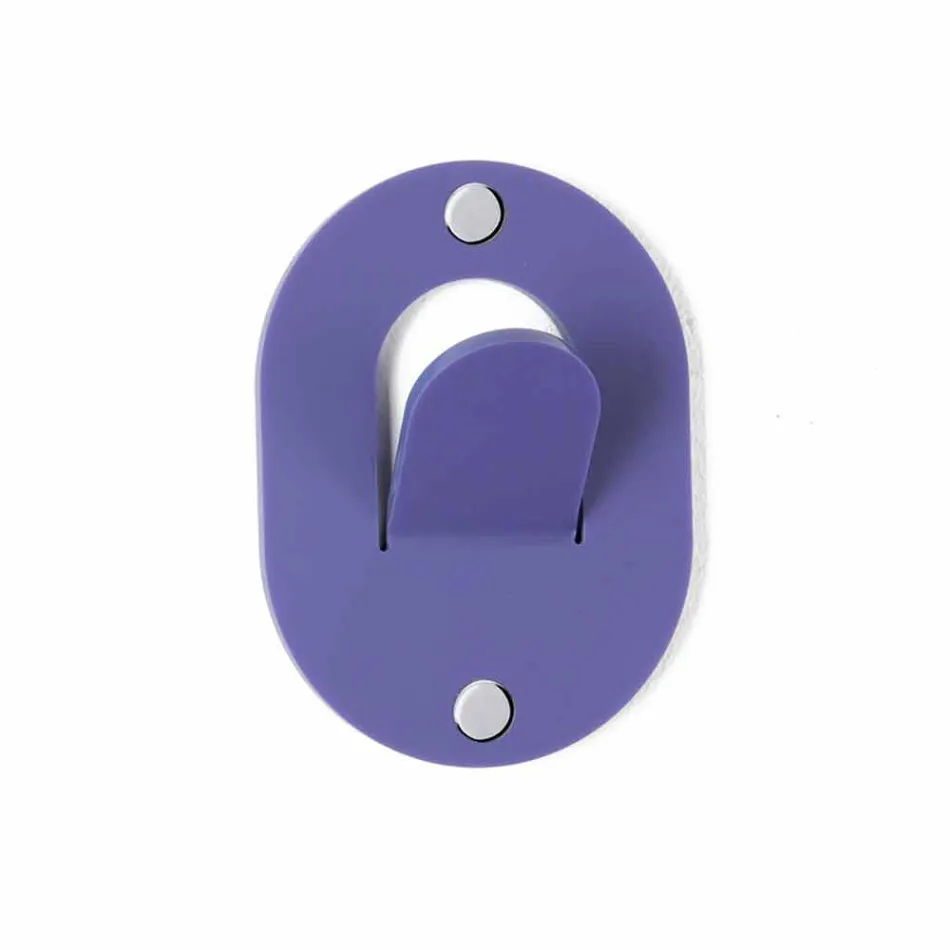 شماعات حائط من زجاج شبكي ملون، ٥ قطع بتصميم مشبك - فريدي Viadurini