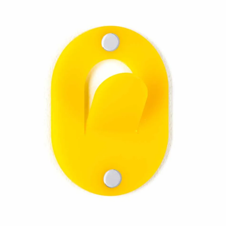 شماعات حائط من زجاج شبكي ملون، ٥ قطع بتصميم مشبك - فريدي Viadurini