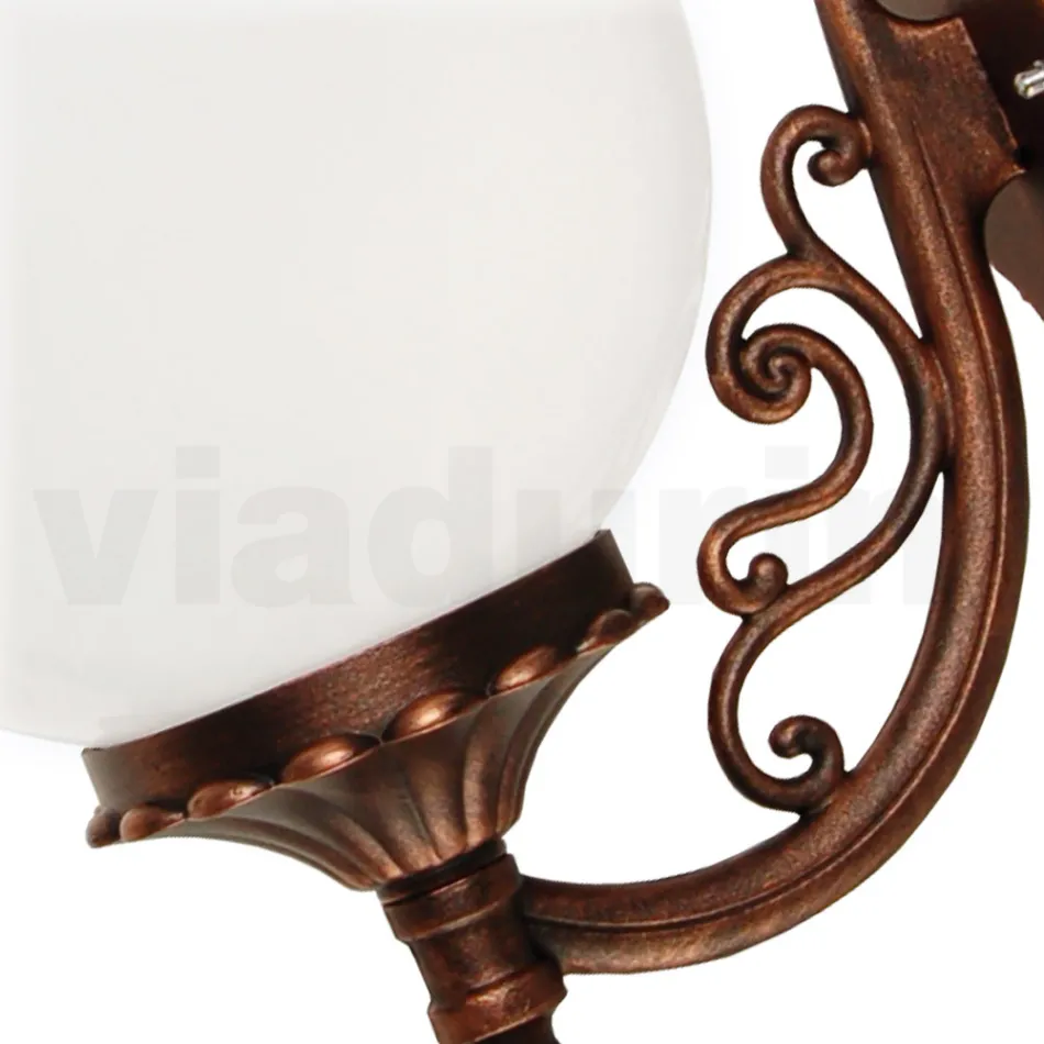 تطبيق مع كرة أكريليك وهيكل من الألومنيوم المصبوب - Trovanero Viadurini