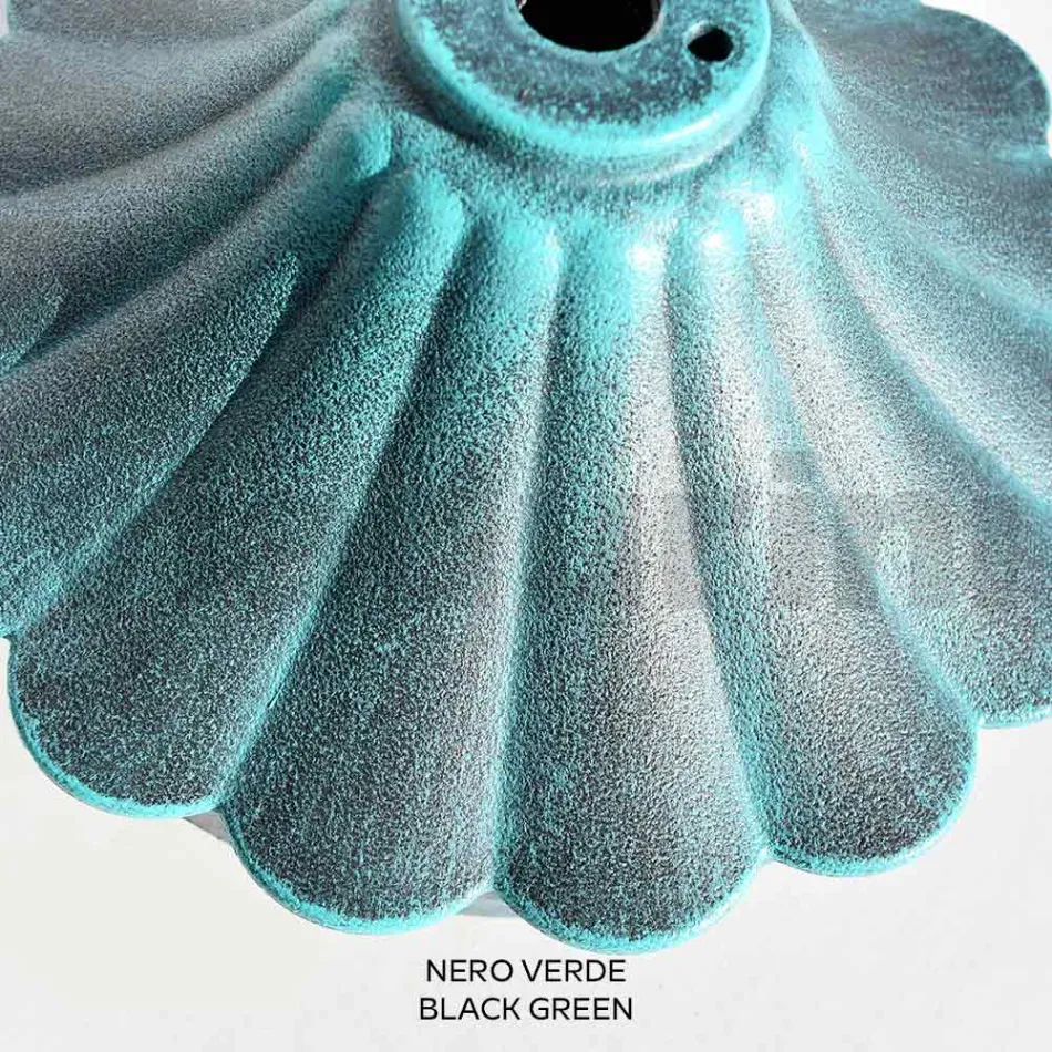 مصباح حائط خارجي مصنوع من الألومنيوم المصبوب وكرة أكريليك - Trovanero Viadurini