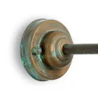 مصباح جداري خارجي من النحاس والزجاج الأوبال، حاصل على تصنيف IP44، صنع في إيطاليا - دراغو Viadurini