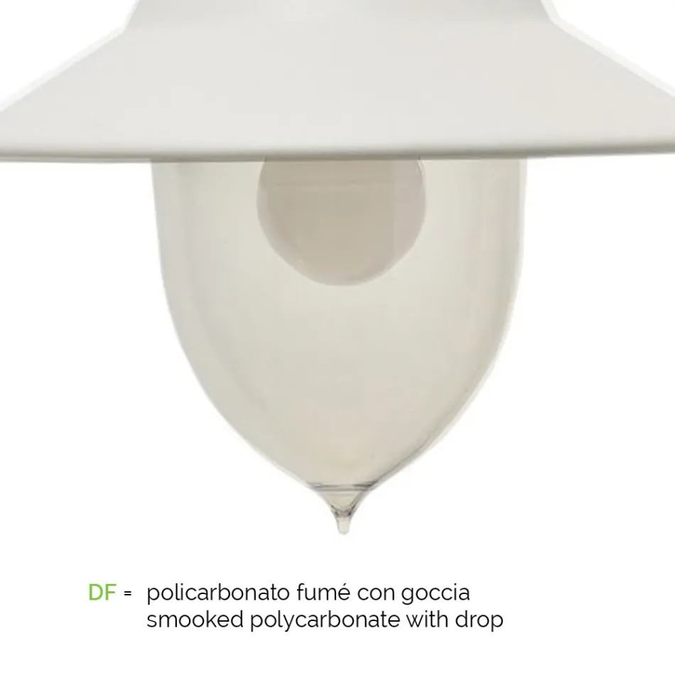 مصباح حائط خارجي بتصميم عتيق مصنوع من الألومنيوم في إيطاليا - كاساندرا Viadurini