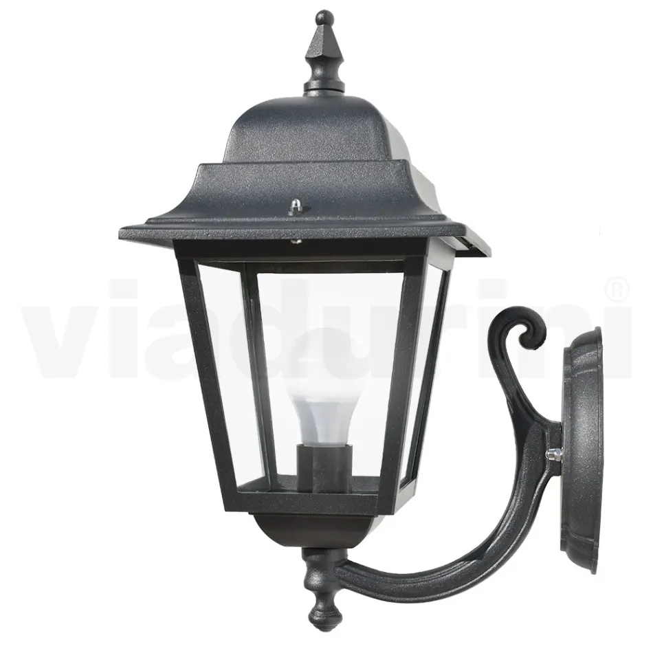 زينة الحدائق المصنوعة من الألومنيوم والزجاج الشفاف في إيطاليا - Scintilla Viadurini