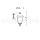 زينة الحدائق المصنوعة من الزجاج الرملي والألومنيوم في إيطاليا - Scintilla Viadurini