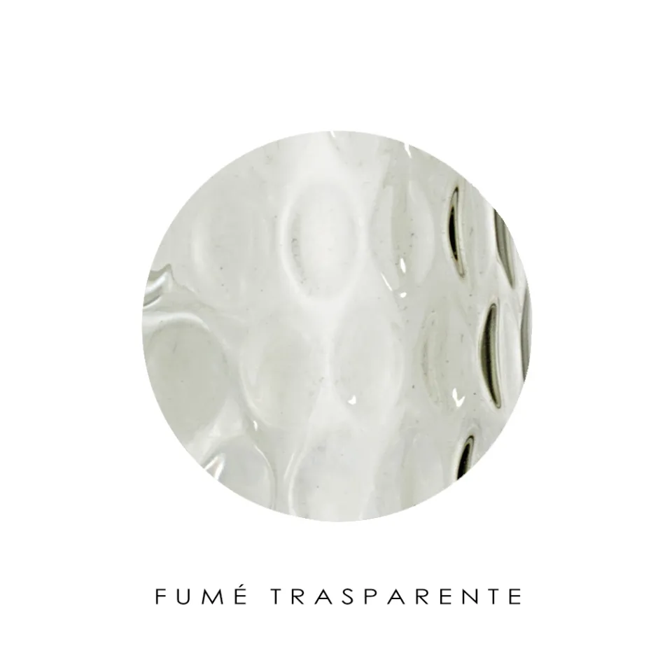 صُنع في إيطاليا - سيبيللا - مصباح جداري زجاجي شفاف أو مغلف Viadurini