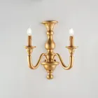 مصابيح جدارية خشبية مصنوعة في إيطاليا لتزيين الديكور الداخلي - سيينا Viadurini